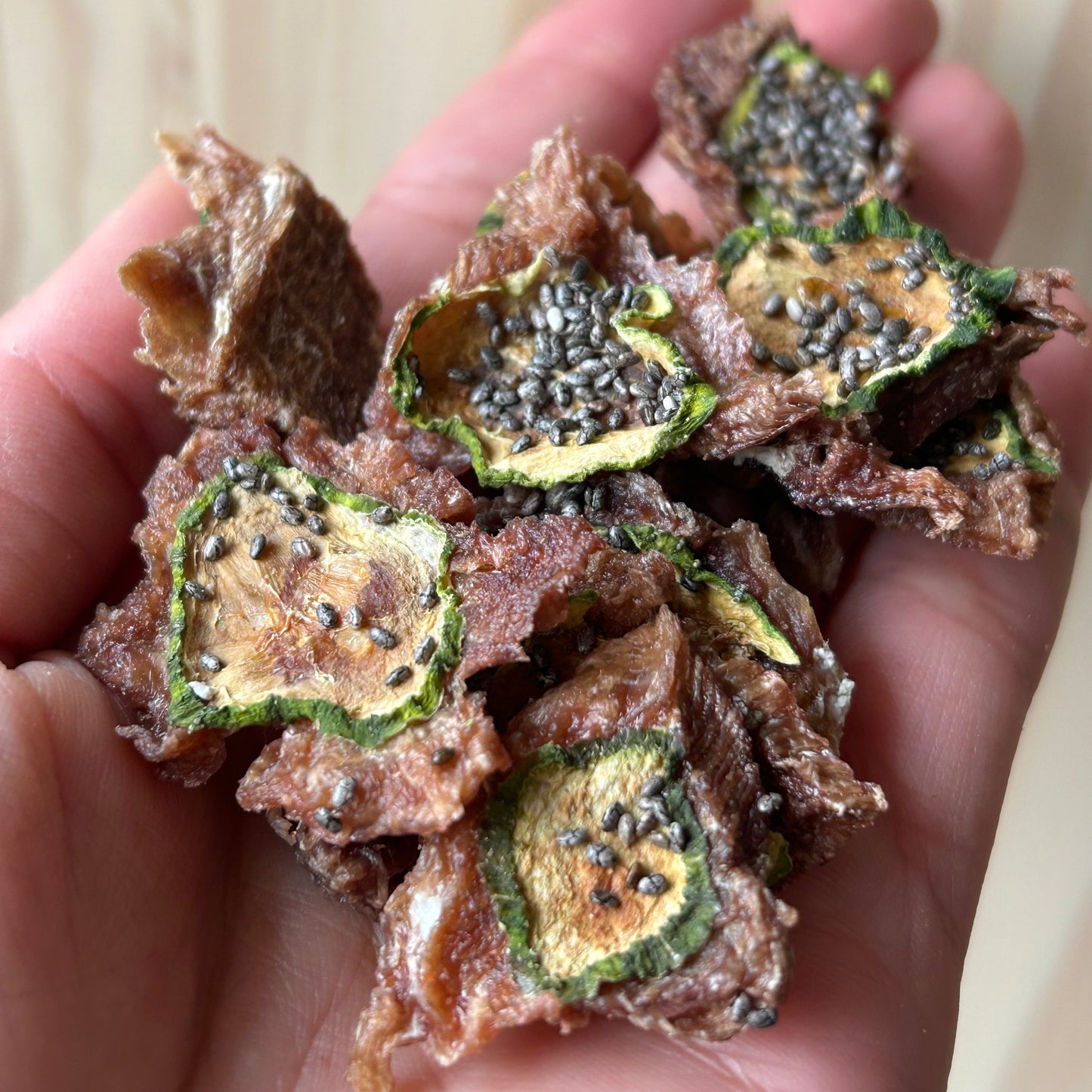 Air Dried Cucumber Chia Pork Tenderloin