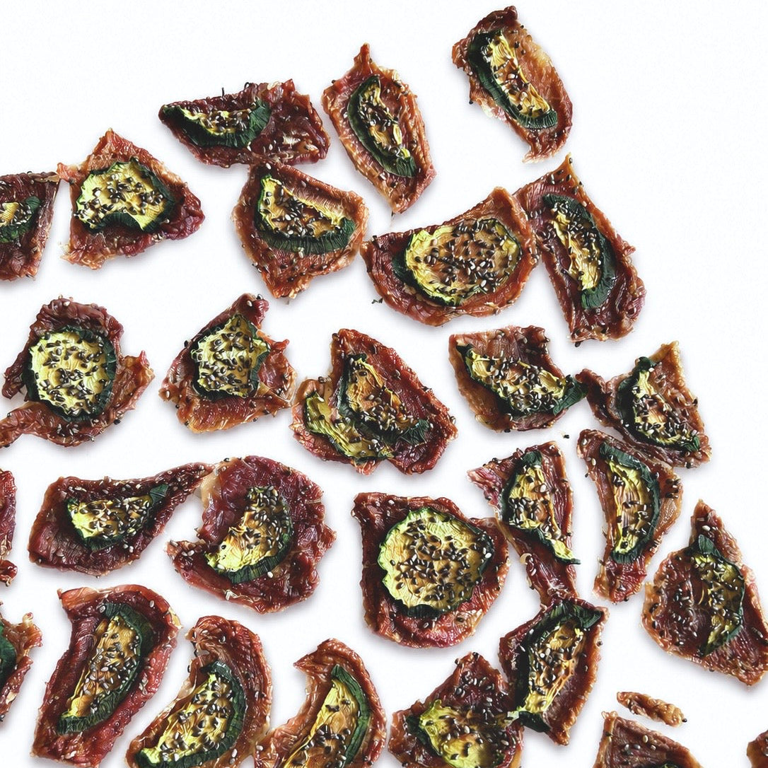 Air Dried Cucumber Chia Pork Chips