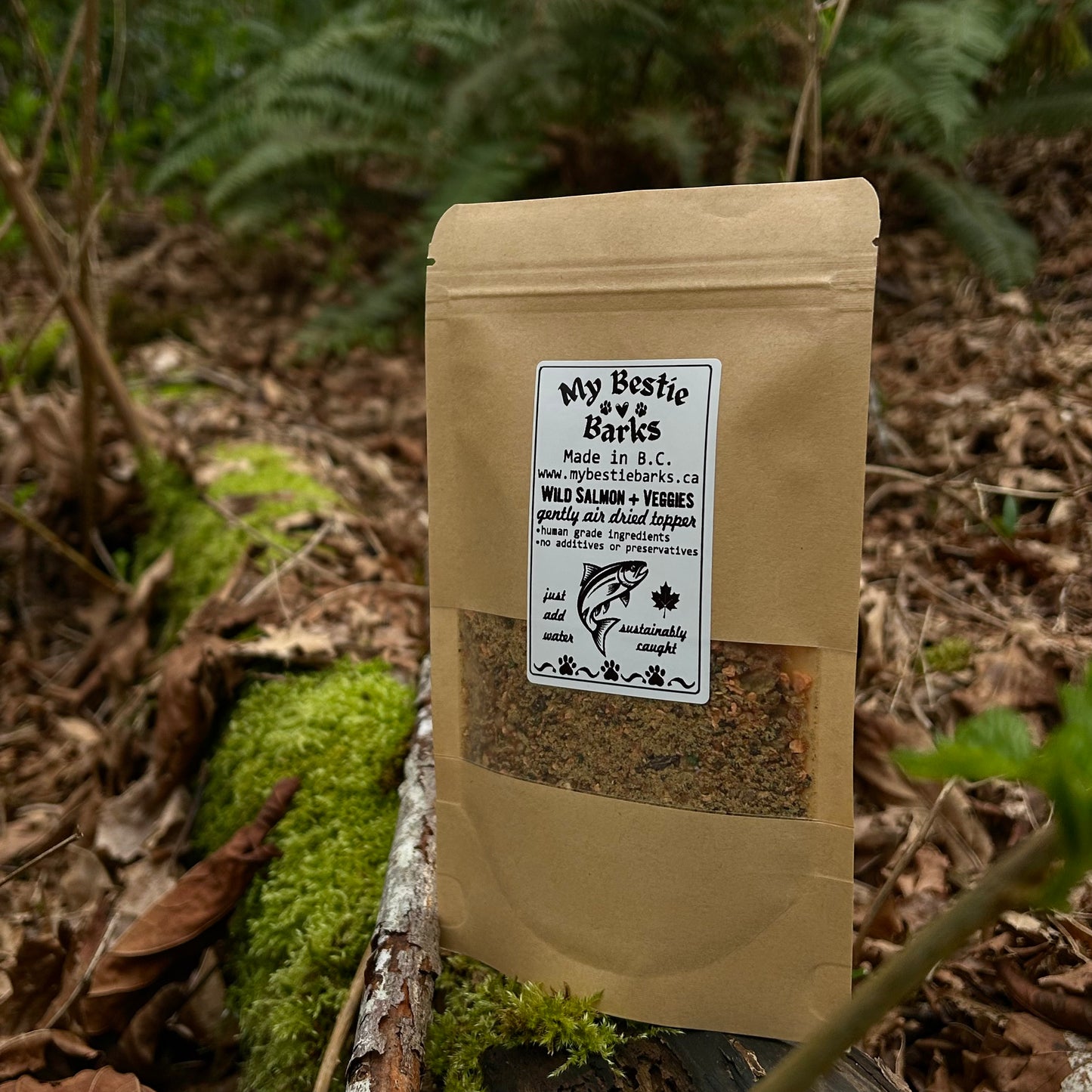 Air Dried Wild Salmon + Veggies Topper