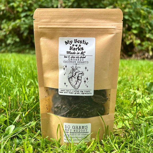 Air Dried Organic Chicken Hearts