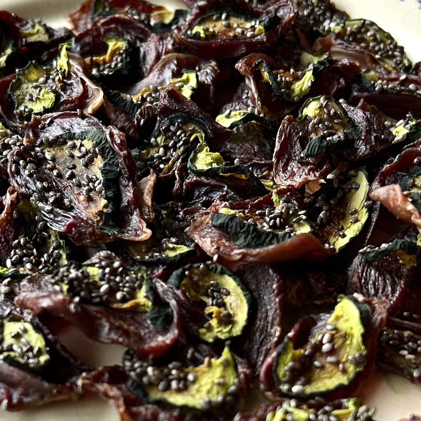 Air Dried Cucumber Chia Chicken Gizzards