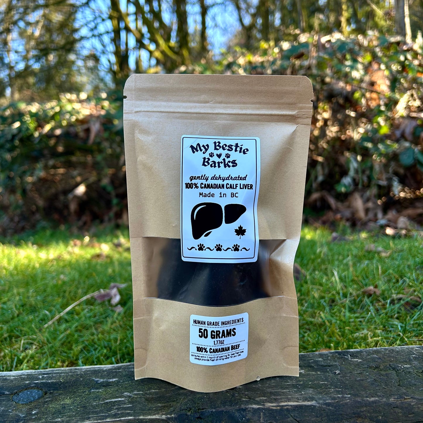 Air Dried Canadian Calves Liver Crunchies