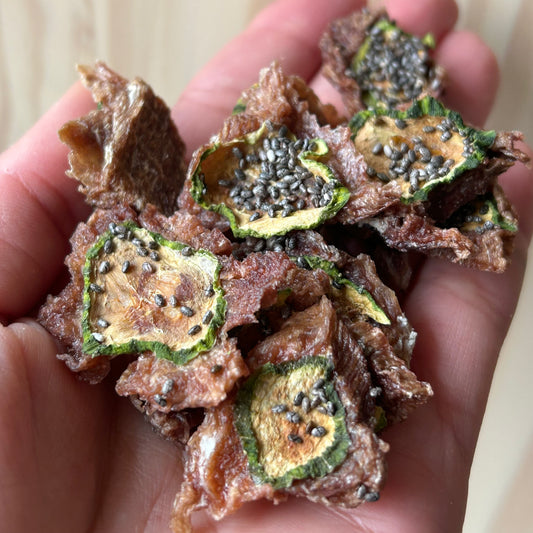 Air Dried Cucumber Chia Pork Chips