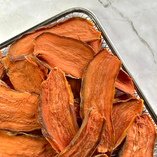 Air Dried Sweet Potatoes in Beef Broth
