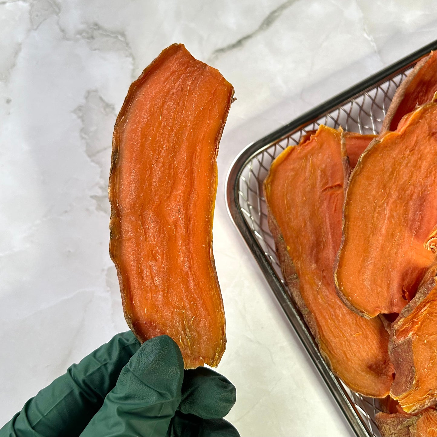 Air Dried Sweet Potatoes in Beef Broth